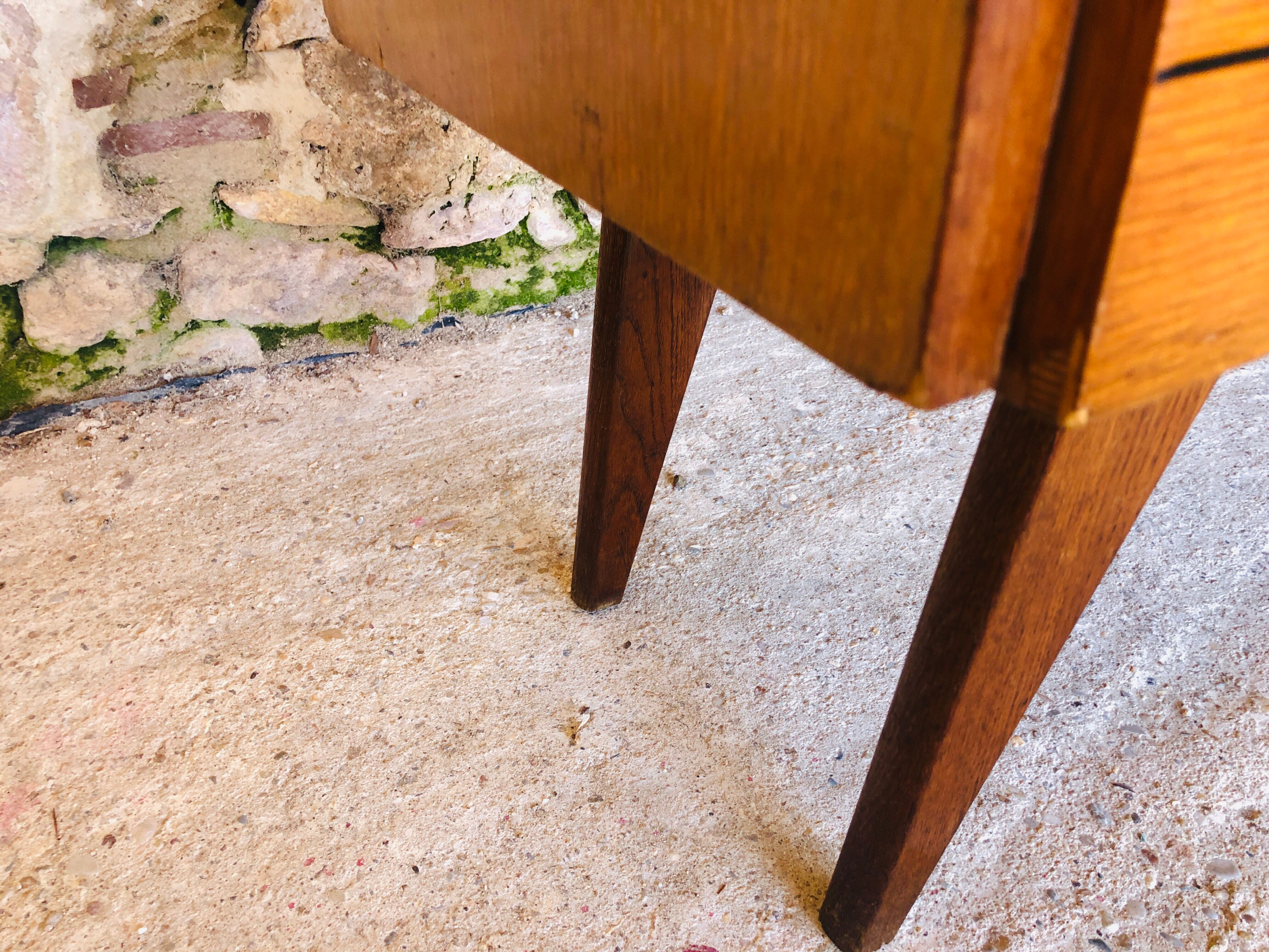 Storage furniture, double compartments, 50s/60s