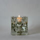 Reversible Bohemian crystal photophore - 60s or 70s