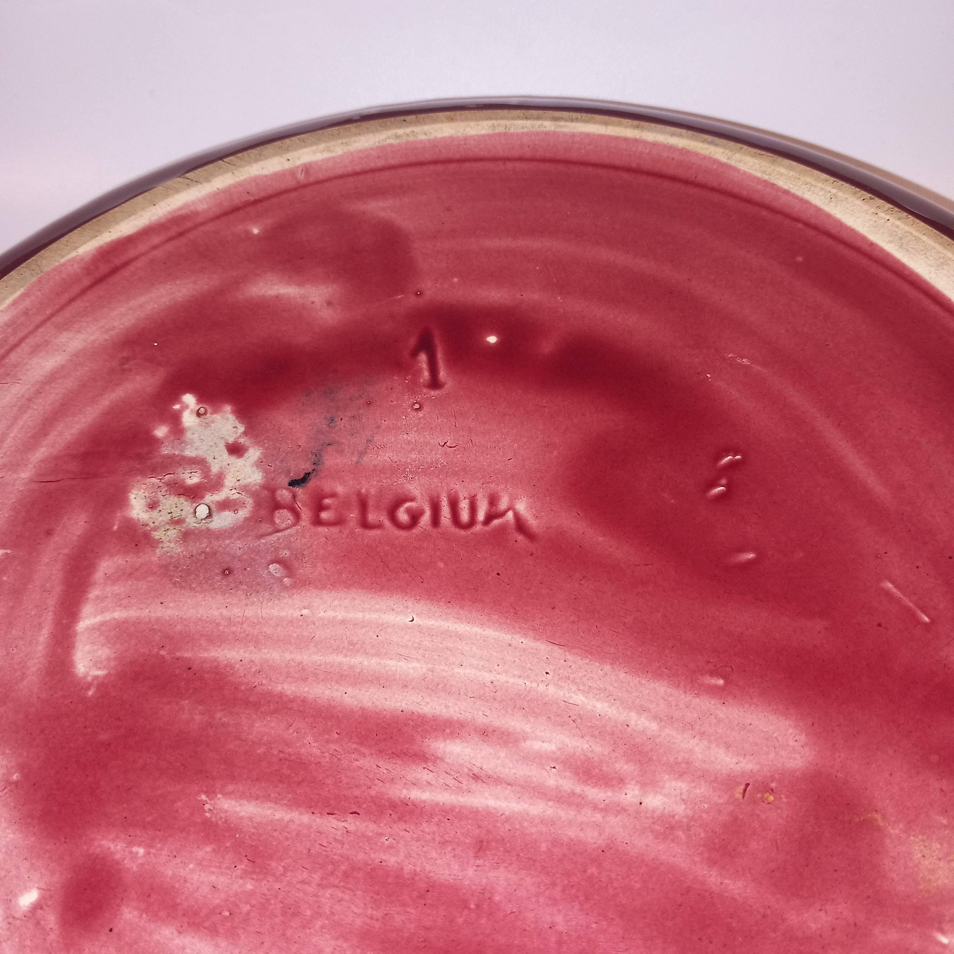 Large vintage ceramic cup style 60/70, from belgium