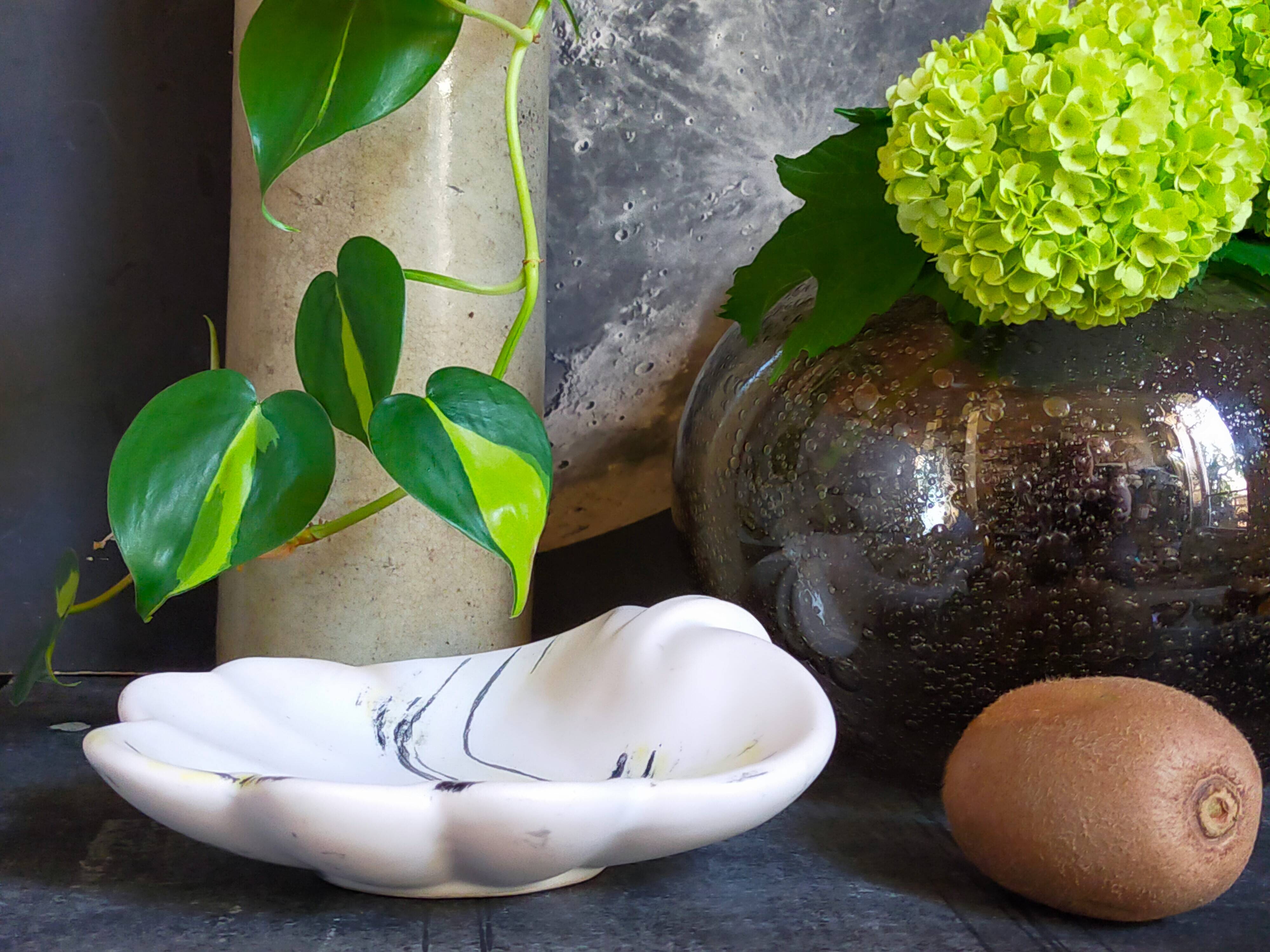 Vallauris ceramic pocket tray from the 1950s