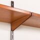 Kai Kristiansen shelving unit, set of 6 shelves, FM Møbler, Denmark 1960s