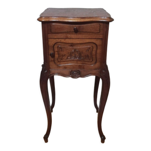 table de chevet en chêne - style
