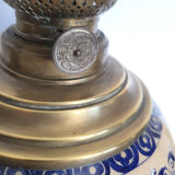 Gien earthenware kerosene lamp
