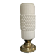Vintage lamp in opaline and metal from the 50s