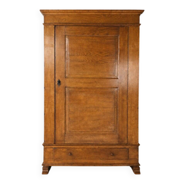 Cabinet en chêne antique néerlandais, années 1800