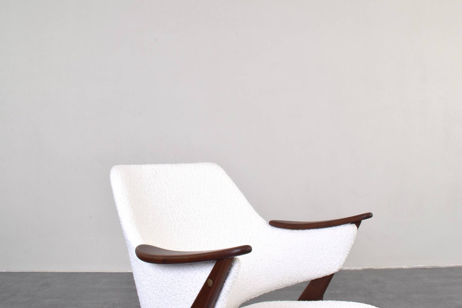 Fauteuils Mid-Century en Teck Knott de Brunstad Møbelfabrikk, Norvège, 1960