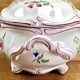 Luneville vegetable soup tureen, street lamp model