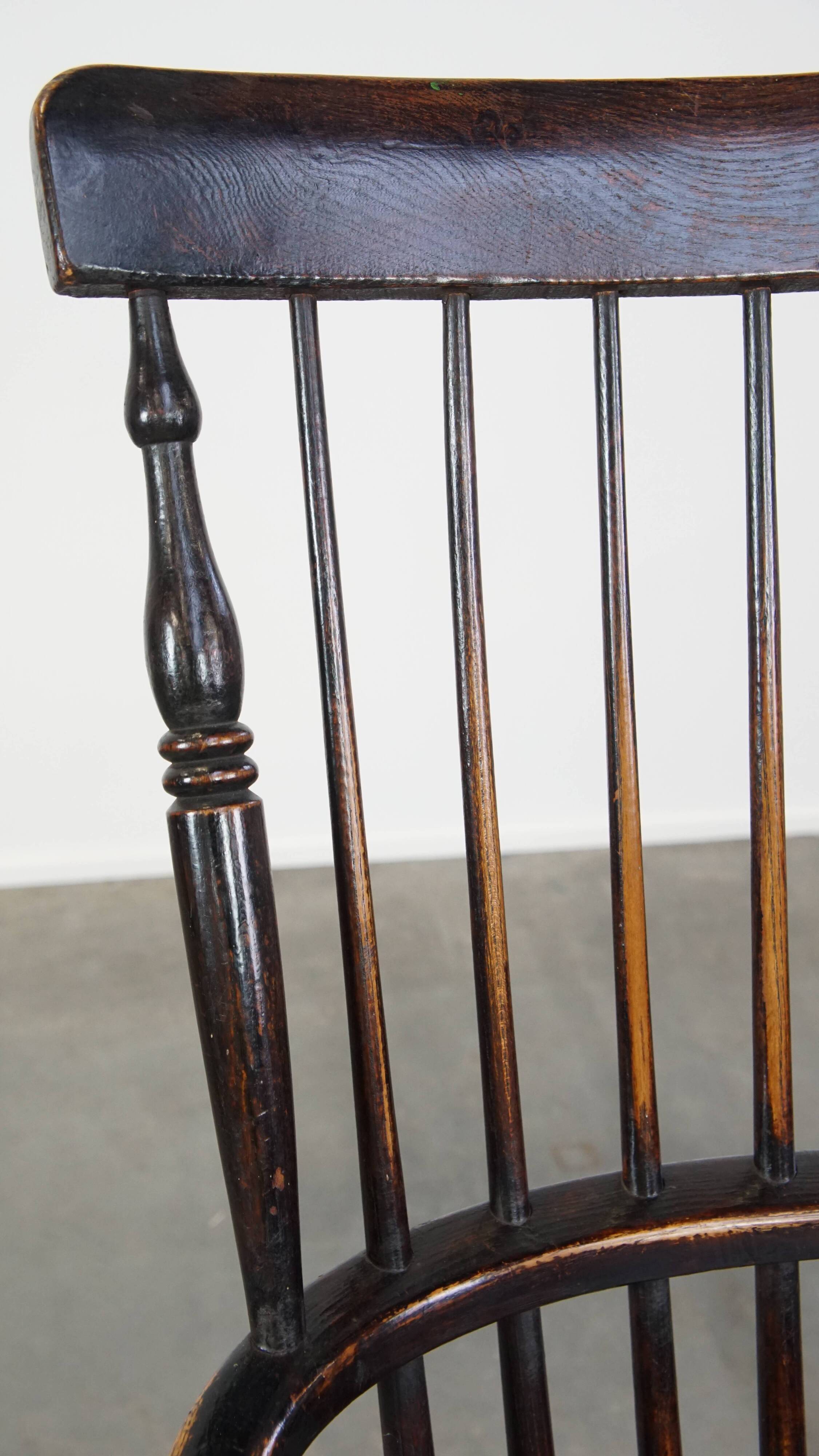 Antique Wooden Spindle Windsor Chair