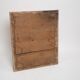 Old golden mirror floral decoration 19th 100cm