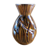 Vase vintage en faience Digoin France