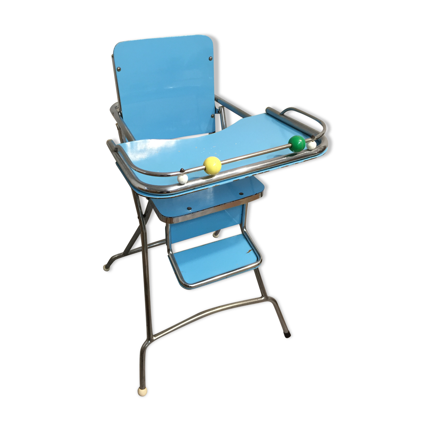 Chair high vintage formica 1960