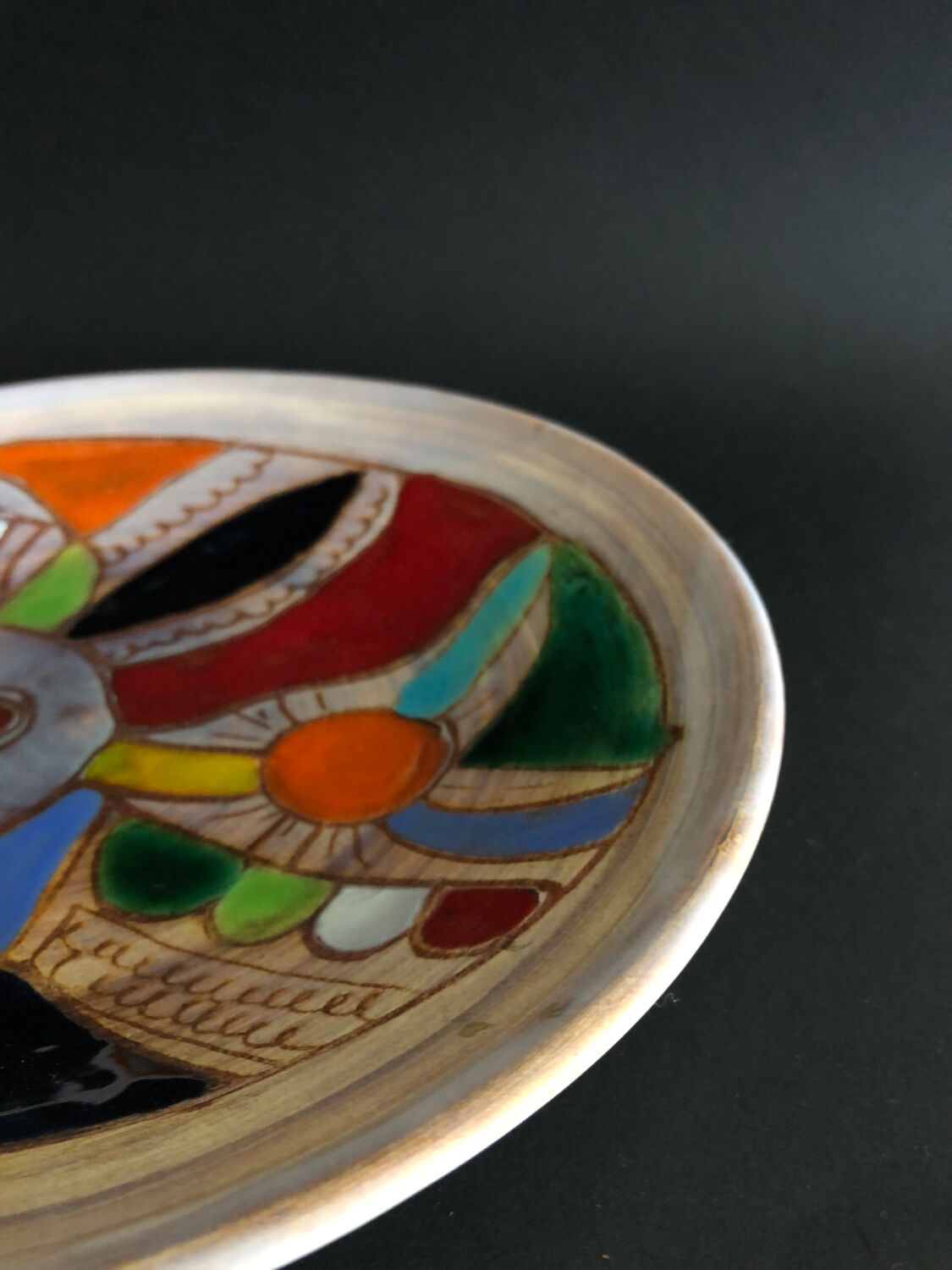 Vallauris decorative plate