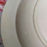 Round deep dish Saint Amand in Terre de Fer vert