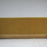 1970s, Danish 3-seater sofa, original light green furniture velour.