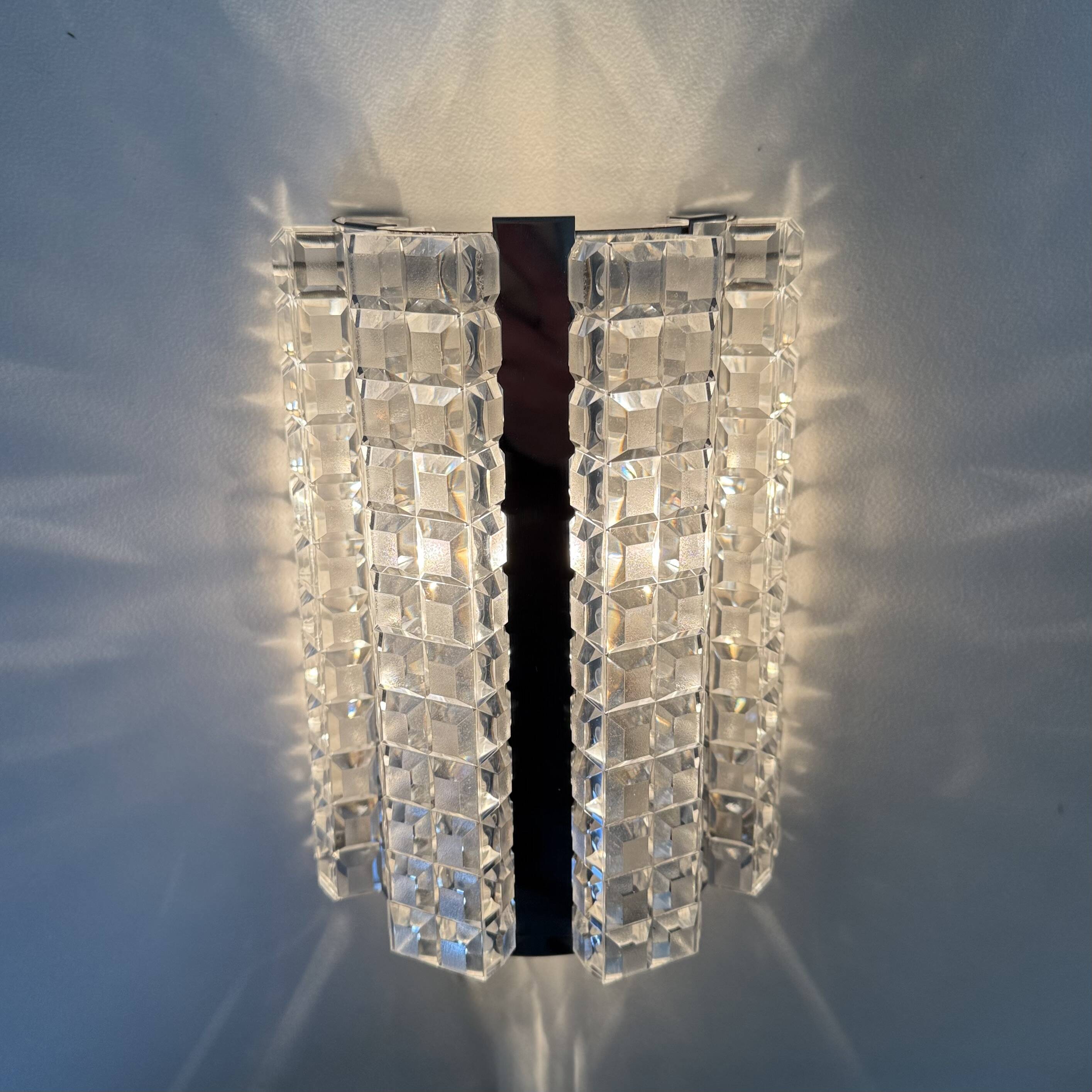 Mid-century design wall lamp sconce , 1970s