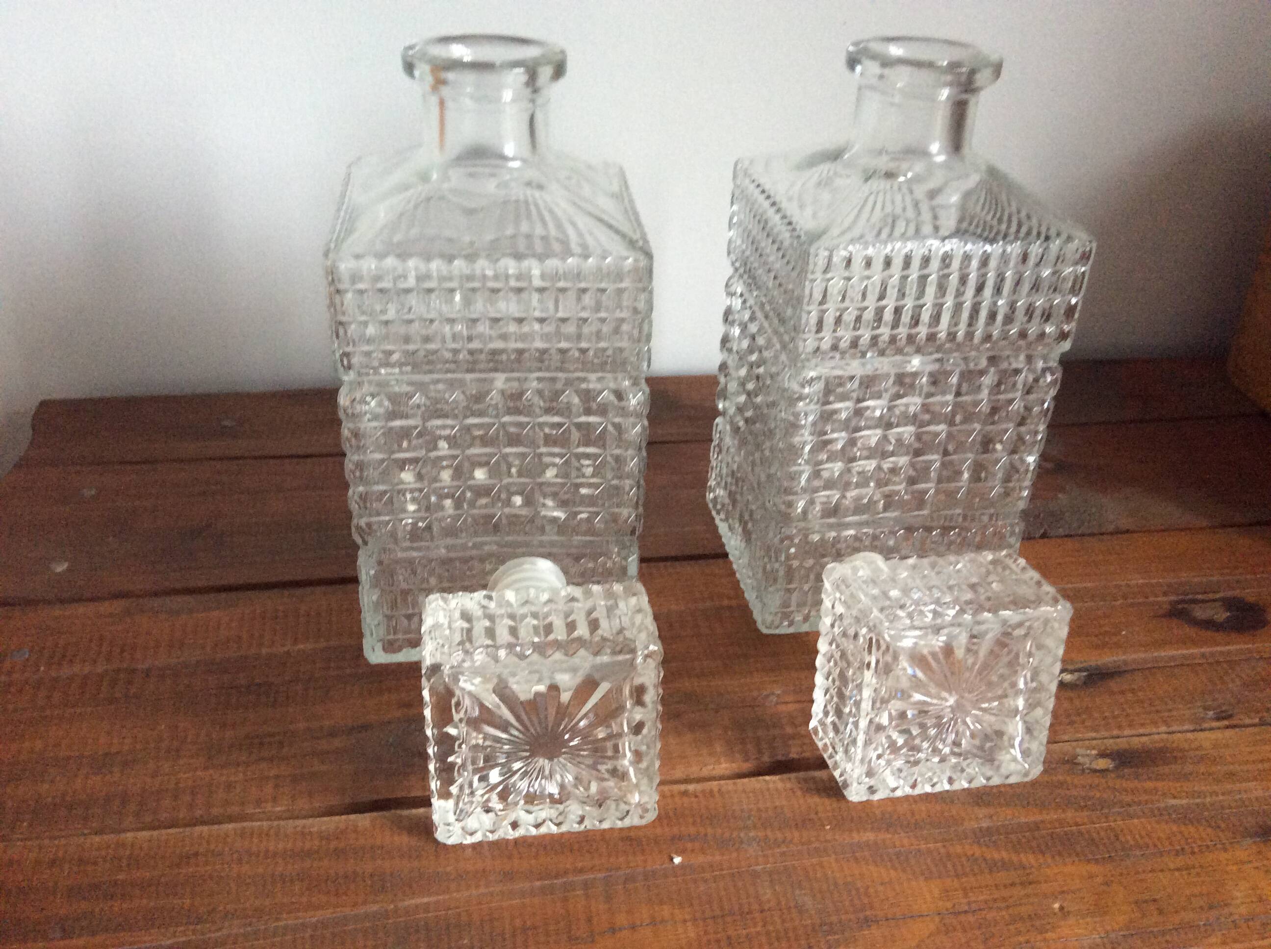 Whiskey decanters