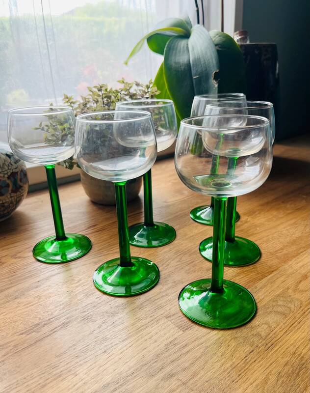 6 verres alsaciens