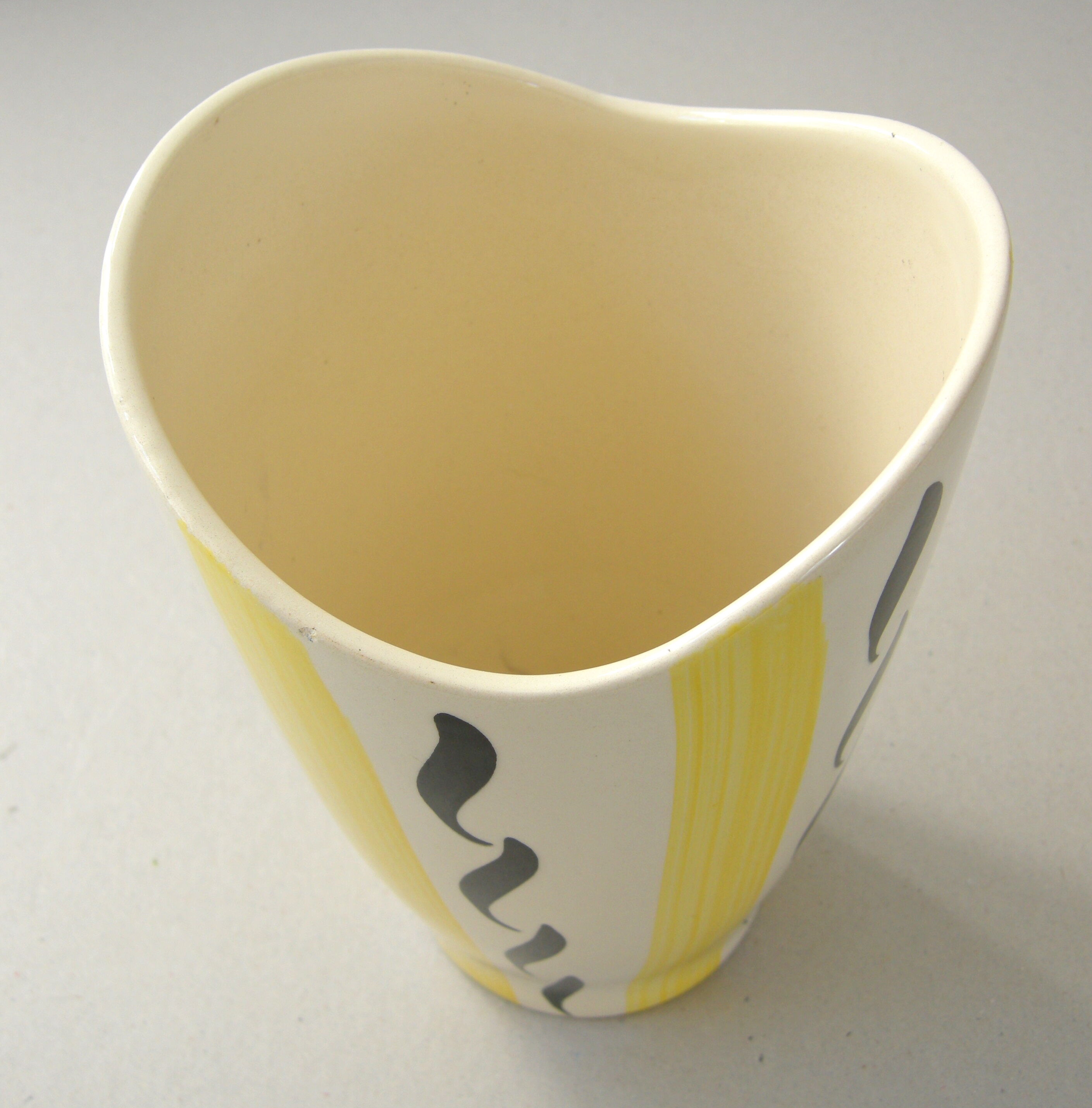 Vintage vase Saint Clément 1950