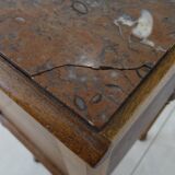 Bedside table - early 1900 - marble/ceramic
