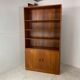 Vintage, Danish Scandinavian Design teak cabinet bookcase by Borge Mogensen for Soborg, 1960s