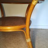Rattan coffee table
