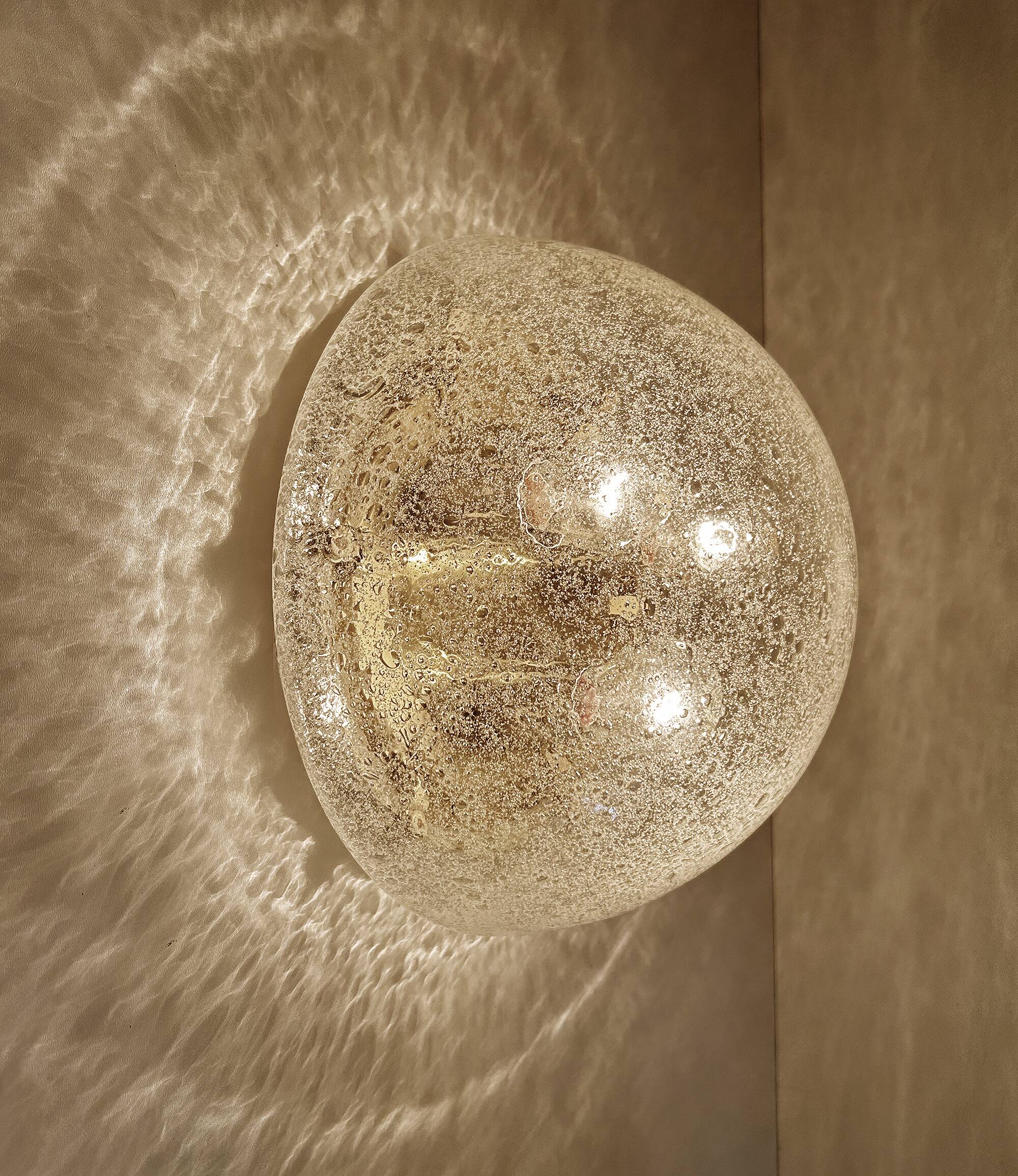 Vintage Limburg Space Age Murano Glass Light