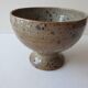 Pyrite stoneware ceramic bowl / cup signed Suzanne Dauliach Vallauris 60's