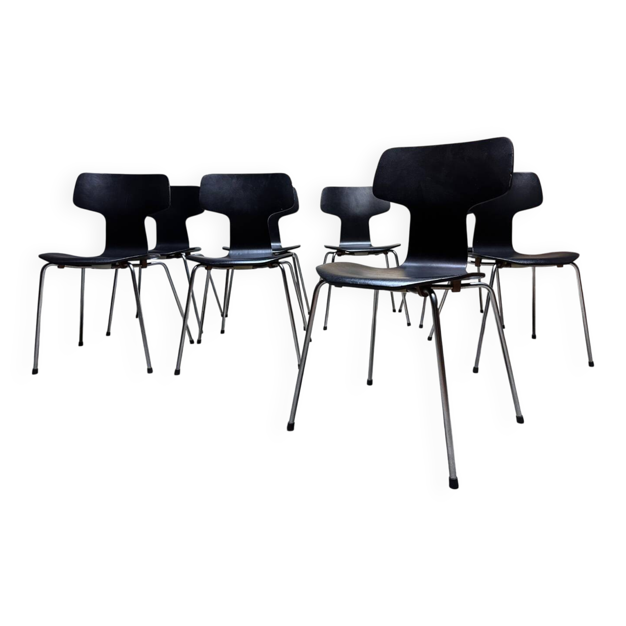 Ensemble de chaises Hammer – Fritz Hansen