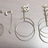 Indoor rotating plant holder 1960 bamboo and brass