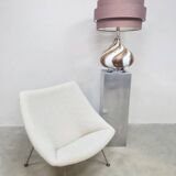 Vintage Italian design large swirl table lamp 1970 'Kremlin'