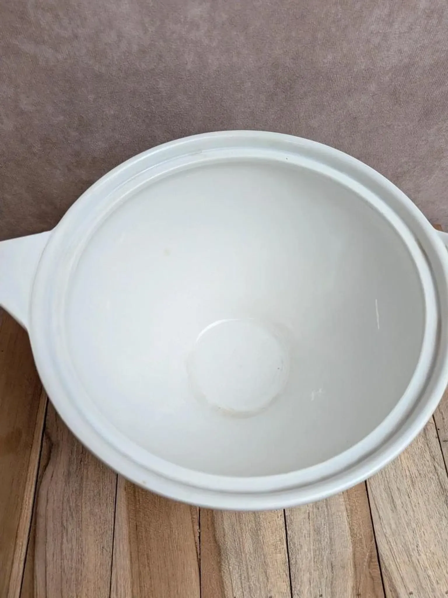 Antique ironstone soup tureen Digoin Sarreguemines – Poupette model – Vintage
