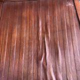 6 René Gabriel chairs from the reconstruction period in beech and plywood.