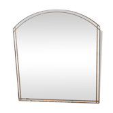 Miroir biseauté des années 50 - 73 x 64 cm