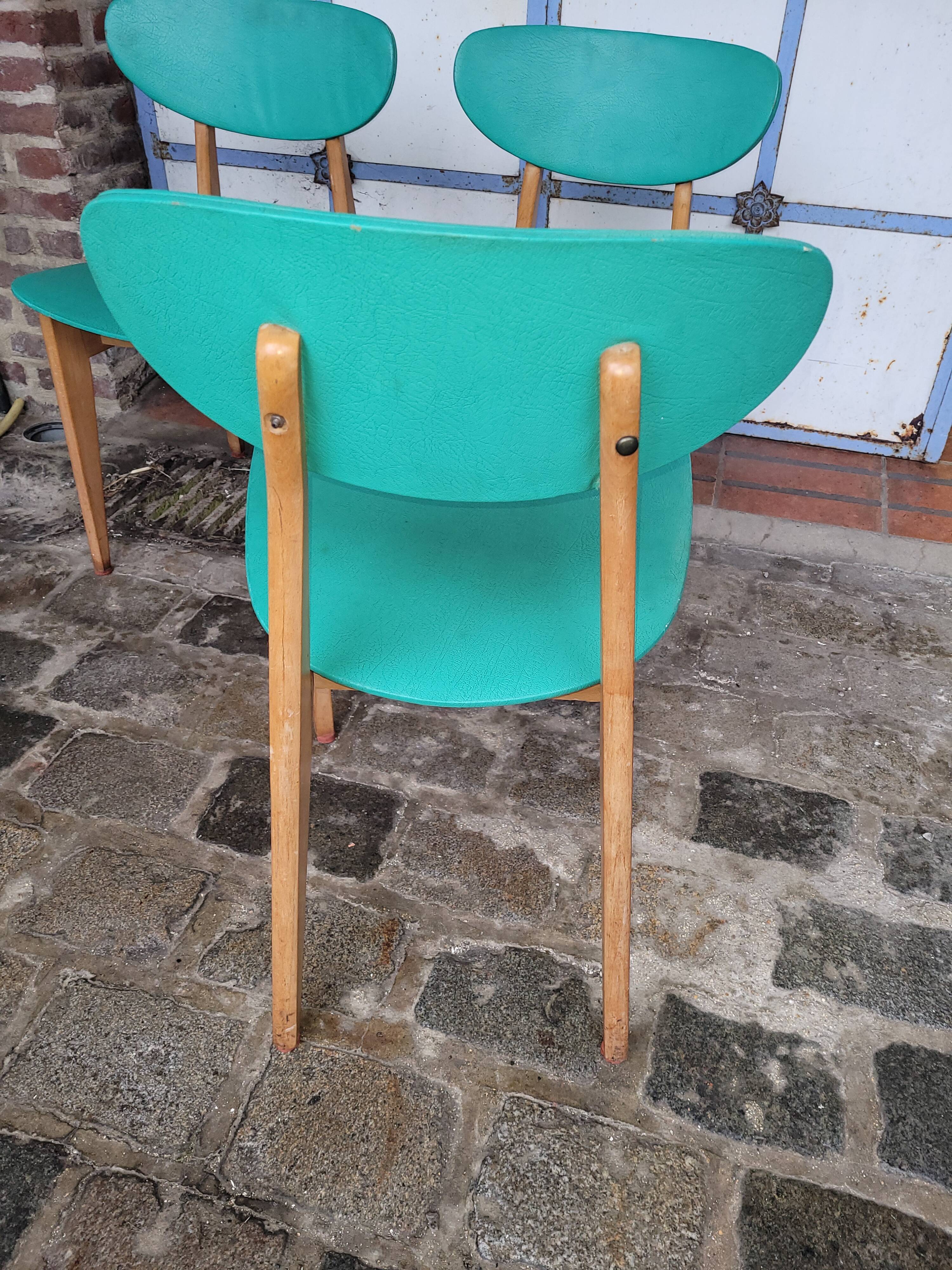 3 Scandinavian chairs