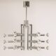 Large chrome Sputnik Atomium chandelier from the space age by Cosack, Germany, 1970s.
