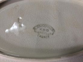 Set of 2 Lunéville K&G raviers