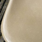 Shell Beige Fiberglass Side Chair Eames Vintage by Herman Miller