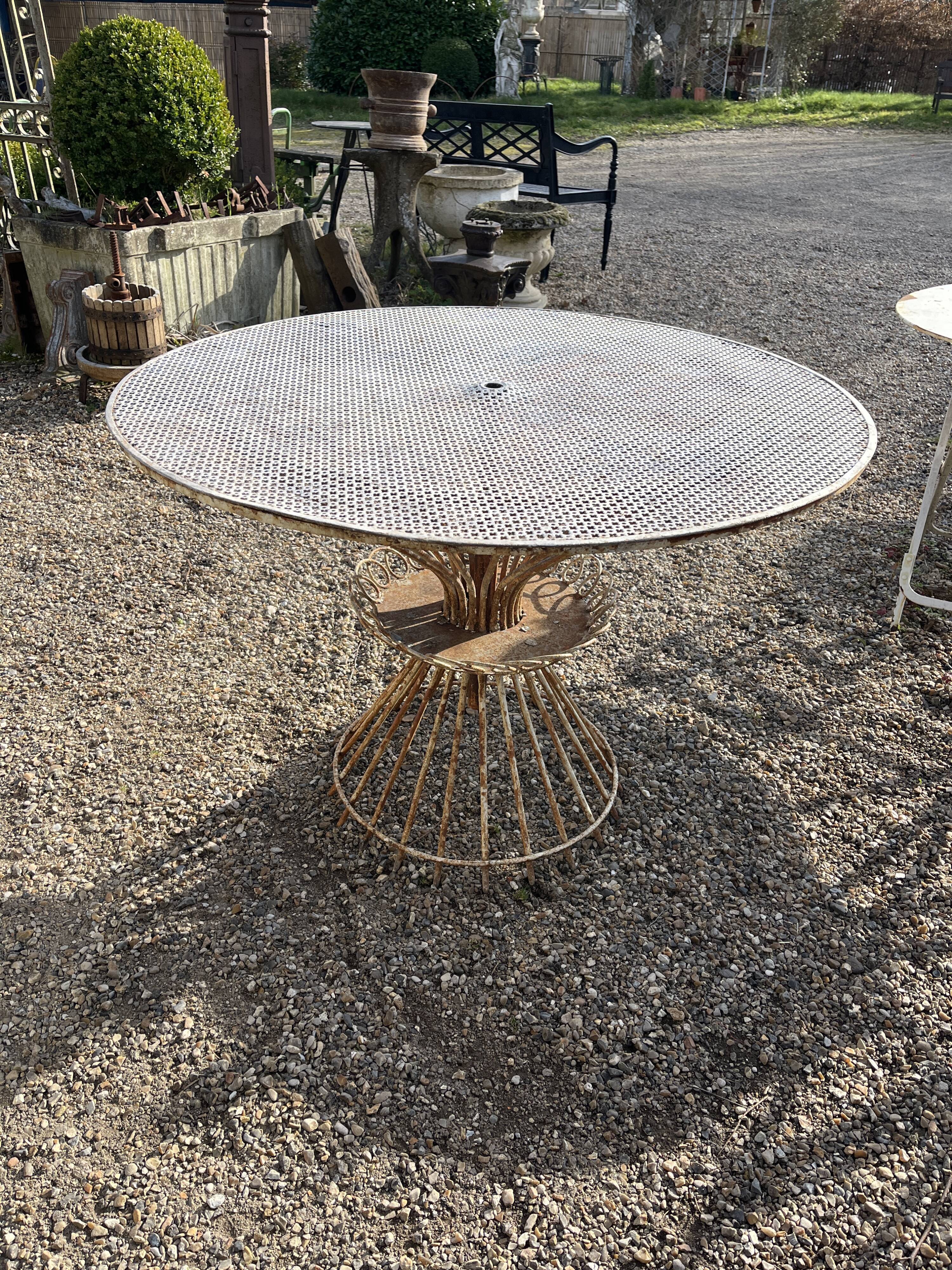 Garden table Mathieu Matégot