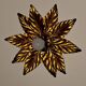 Mid century Florentine gold-plated ceiling light by Hans Kögl, 1960s