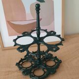 Vintage cast iron bottle rack