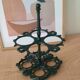 Vintage cast iron bottle rack