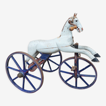 Cheval tricycle à pédale Napoléon III