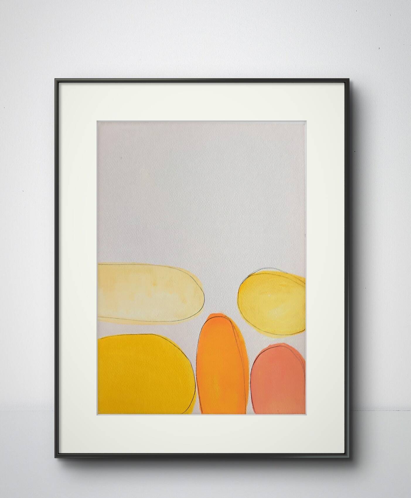 Original minimalist abstract painting