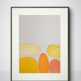Peinture original abstrait minimaliste