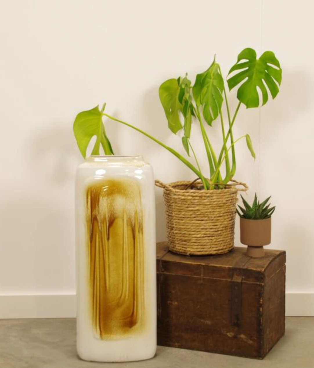 Vintage pottery vase