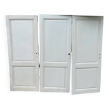 Set of 3 solid wood doors