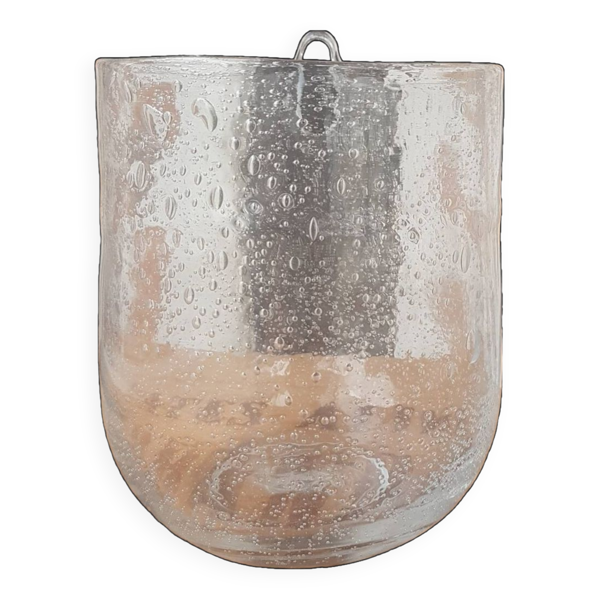 Bubble glass terrarium vase