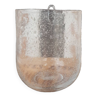 Bubble glass terrarium vase