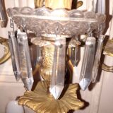 Pair of 3-light wall lamps