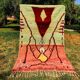 Moroccan handwoven wool rug 3x2 m